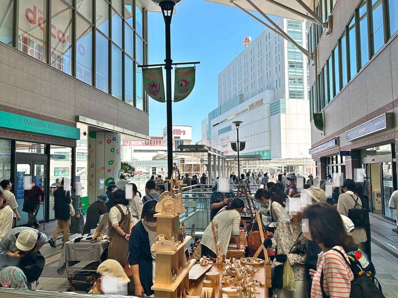アートクラフト市2024年の様子