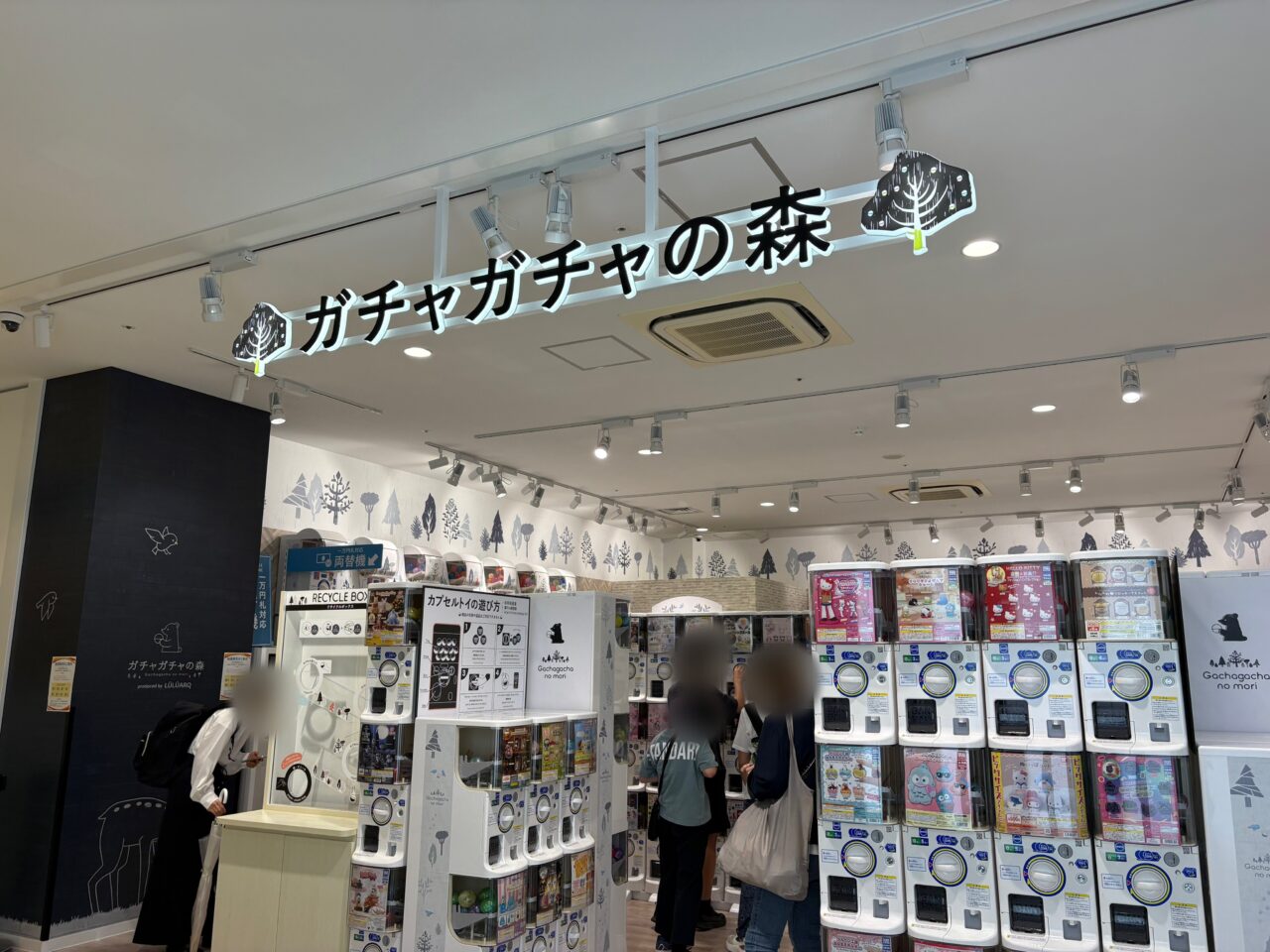 ガチャガチャの森