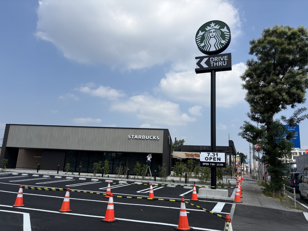 スタバ外観
