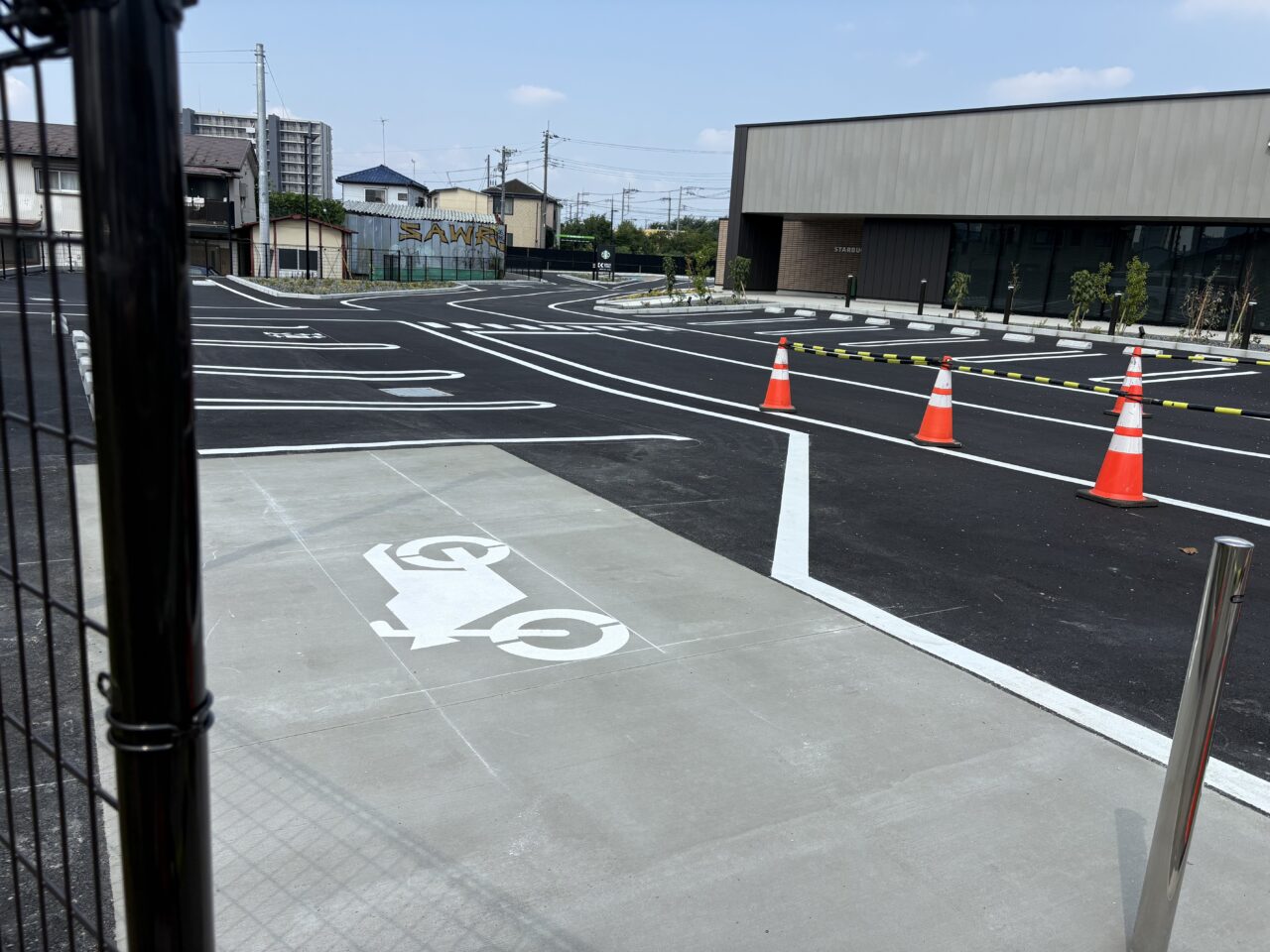 バイク置き場